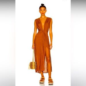 LSPACE Down The Line Swim Cover Up in Amber